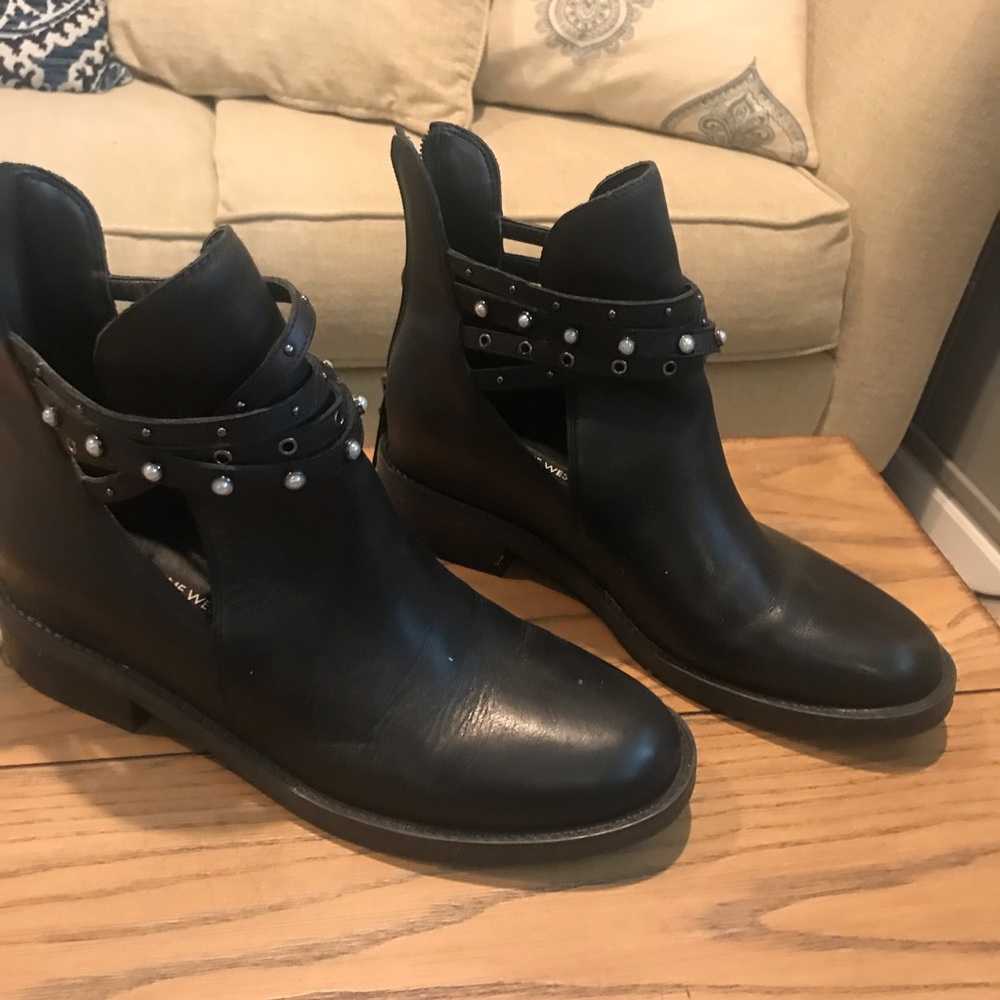 Nine West Black Booties